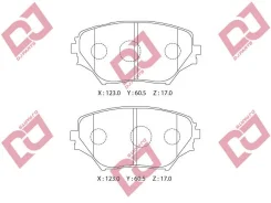 ������� ��������� �������� ��������/Toyota RAV4 AN-640K, �D2202, �PF-1447/Djparts-BP1011 BP1011 ����