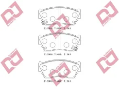 ������� ��������� �������� ��������/A-327WK, �D1133, �PF-2226/Djparts-BP1014 BP1014 ����