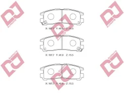������� ��������� �������� ������/A-224WK, �D6024M, �PF-3174/Djparts-BP1021 BP1021 ����