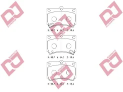 ������� ��������� �������� ��������/A-298WK, �D3062M, �PF-5232/Djparts-BP1027 BP1027 ����