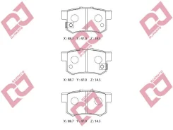������� ��������� �������� ������/AN-310WK, �AN-359WK, �AN-492WK, �D5056M, �PF-8397/Djparts-BP1749 BP1749 ����