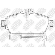 ������� ��������� �������� �������� mercedes-benz c-class (w205) c-class t-model (s205) c-class ���� NIBK PN0576W PN0576W ����