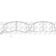 ������� ����. ���. Toyota Previa 2,4-16v 90- NIBK PN1273 PN1273 ����