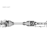 ������ � ����� Citroen Dispatch (U6U) GSP 210012 - 210012 ����