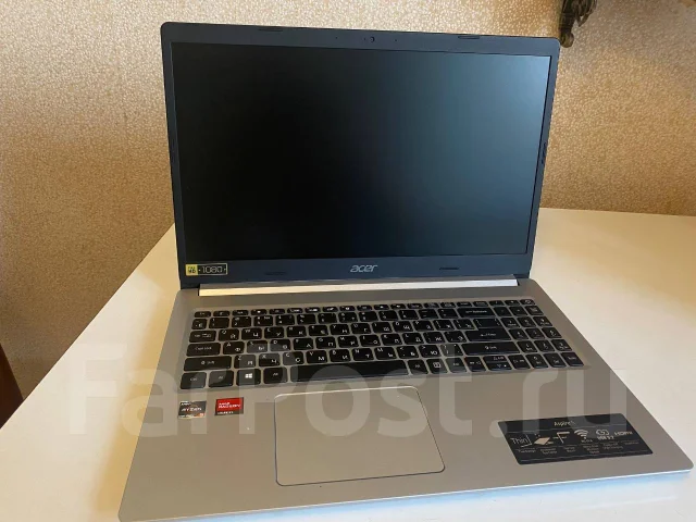 Acer Aspire 5 A515-45. 15.6", 2,1����, ��� 8 ��, ���� 512���, WiFi: 1, Bluetooth: 1 ����