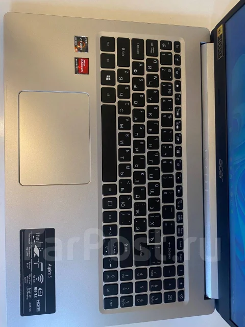 Acer Aspire 5 A515-45. 15.6", 2,1����, ��� 8 ��, ���� 512���, WiFi: 1, Bluetooth: 1 ����