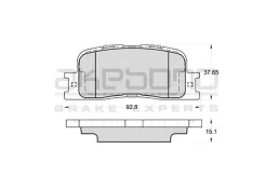 ������� ��������� �������� ������ Toyota Camry V30 AN-659K Akebono AN-659K AN-659K AN659K ����