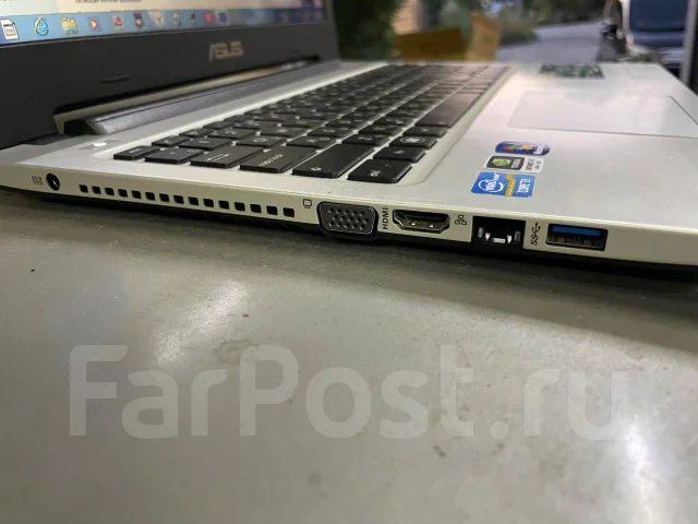 Asus K56C. 21", 1,8����, ��� 4 ��, ���� 500���, WiFi: 1, Bluetooth: 1, ����������� �� 3��. ����