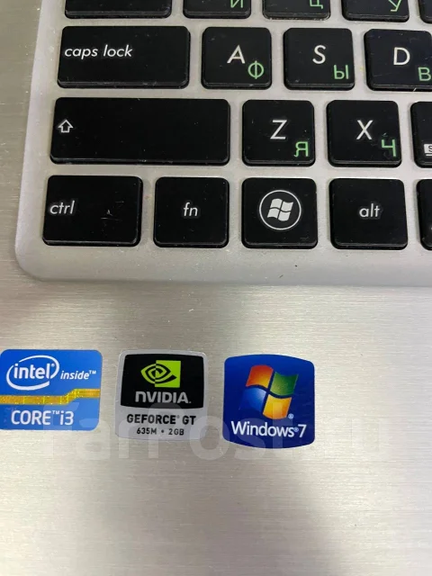 Asus K56C. 21", 1,8����, ��� 4 ��, ���� 500���, WiFi: 1, Bluetooth: 1, ����������� �� 3��. ����