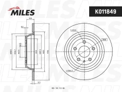 ���� ��������� ������ K011849 Miles, �����/������ K011849 ����