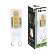 ������������ ����� Feron 5W 480Lm 4000K G9 25770 ����