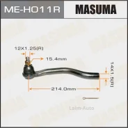 ���������� ������� ���� R Honda Odyssey 2003-2008 MEH011R ����