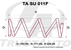 ������� �������� ��������� (TA)Forester SJ5 (12-15) TASU011F ����