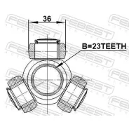 ������� 23X36 Febest 1216CRE16 1216CRE16 ����
