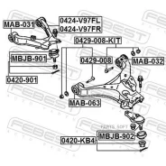 ���� � ������������ ����������� | ����/��� | Febest 0429008KIT 0429008KIT ����