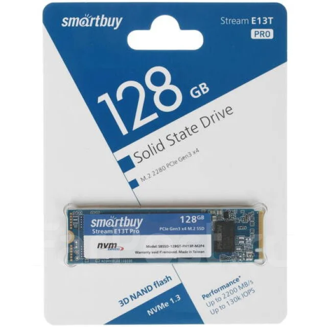 ���������� Smartbuy Stream E13T Pro [SBSSD-128GT-PH13P-M2P4] ����