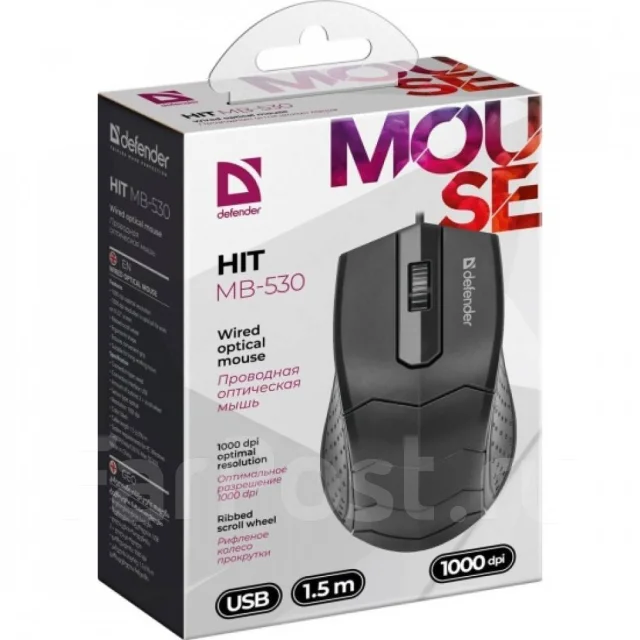 ���� Defender Hit MB-530 Black USB (52530) ����