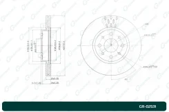 ���� ��������� ������������� G-brake GR-02531 G-Brake G-Brakegr02531RM GR02531 ����
