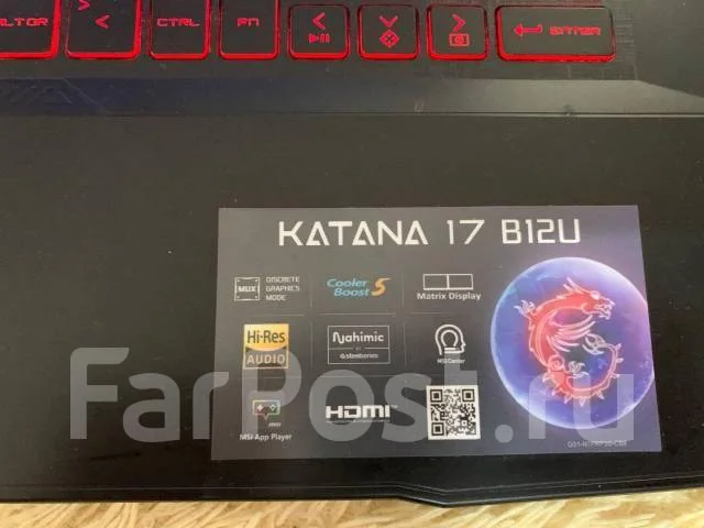 MSI Katana 17 ����
