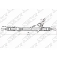 ����� ������� Mercedes-Benz E-Class 02-09 / M-Class 05-11 SAT ST-A164 460 01 00 STA1644600100 ����