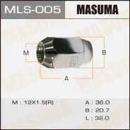����� 12x1.5 / ��� ���� 21 Masuma(mls005) Masuma MLS005 ����