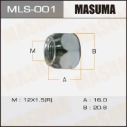 ����� �������� 12x1.5 / ��� ���� 21 (20�� � ��. ) Masuma(mls001) Masuma MLS001 ����