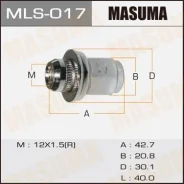 ����� 12x1.5 / ������� � ������ D30mm Masuma(mls017) Masuma MLS017 ����