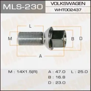 ���� ������ MLS-230 (14x1.5x28x56/CH-17) Volkswagen Masuma MLS230 ����