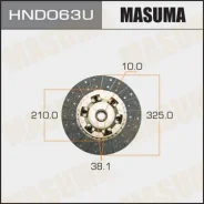 ���� ��������� Masuma HND063/U Hino 325*210*10*38.1 Masuma HND063U ����