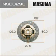 ���� ��������� Masuma NSD029/U Nissan 180*125*18*20,6 Masuma NSD029U ����