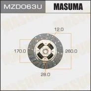 ���� ��������� Masuma MZD063/U Mazda 260*170*12*28 Masuma MZD063U ����