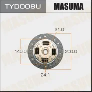 ���� ��������� Masuma TYD008/U Toyota 3C, 4E, 5E, 3A, 4A, 2E, 1N, 2E, 4E, 2NZ-FE, 5A, 3E, 5E, 5K Masuma TYD008U ����