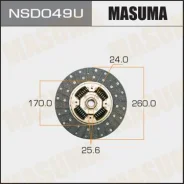 ���� ��������� Masuma NSD049/U Nissan 260*160*24*25,6 Masuma NSD049U ����
