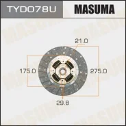 ���� ��������� Masuma TYD078/U Toyota 275*175*21*29.8 Masuma TYD078U ����