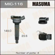 ������� ��������� MIC-116 (1Jzfse) 90919-02245 Masuma MIC116 ����
