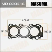 ��������� ���. ����� MD02041S VQ30DE front ������� 1,6 �� Masuma MD02041S ����