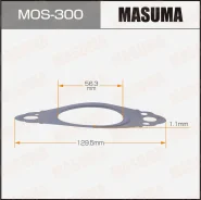 ��������� ���������� MOS-300 56.3x129.5x1.1 Masuma MOS300 ����