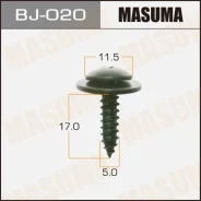 ������� BJ-020 Masuma 5x17 �� 1����� (��.10��) Masuma BJ020 ����