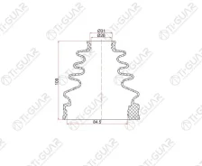 ������� ���� /TI-GUAR ��� Toyota Land Cruiser Prado 1996-2002 KZJ95 VZJ95 Hilux VZN185; 29*84*115; TG-2009; (T17ZJ95IZ GP-43448-35030 BTUN) 0443835040...