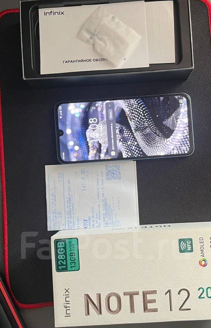 Infinix Note 12. �/�, 128 ��, �����, 4G LTE, NFC ����