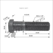 ������� ������� ������! �����. M22x1.5x90/80/54 Omn MB Mansons 700148 700148 ����