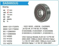 ��������� ���������� 17.47.14 Krauf BAB0093UG ����