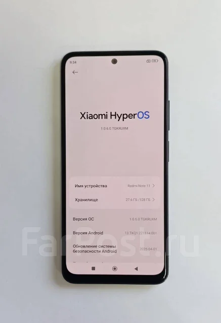 Xiaomi Redmi Note 11. �/�, 128 ��, ������, 4G LTE, Dual-SIM, NFC ����