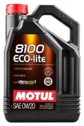 Motul 8100 Eco-Lite. 0W-20, �������������, 4��. ����