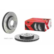���� ��������� ������. ����� Brembo Xtra Mitsubishi Lancer VIII (CY_A CZ_A) 03/07- / Mitsubishi LA Brembo 09B6471X - 09B6471X ����