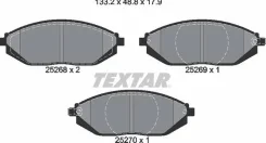������� ��������� ��� 2526801 Textar 2526801 ����
