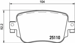 ������� ��������� �������� ������ ��� SEAT LEON, Volkswagen Caddy, Skoda Octavia III Brembo P 85 135 P85135 ����