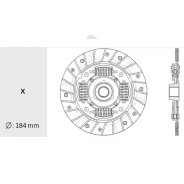 ���� ��������� Daewoo Kalos, 1.2, 04.03-, Chevrolet Kalos, 1.2, 03.05- Valeo PHC DW46 DW46 ����