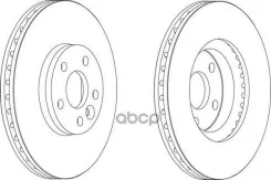 ���� ����. FORD Mondeo, S-MAX 1.8-2.5L/Volvo V70, XC70 2006= (300x28) Ferodo ���. DDF1567 DDF1567 ����
