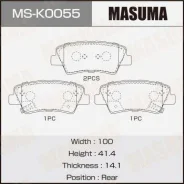������� �������� Masuma, AN-8185WK, P30103 rear (1/12) MS-K0055, ������ MSK0055 ����
